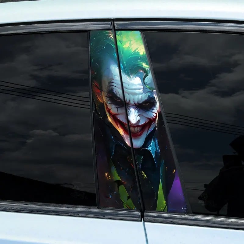 Car Door Joker Graffiti