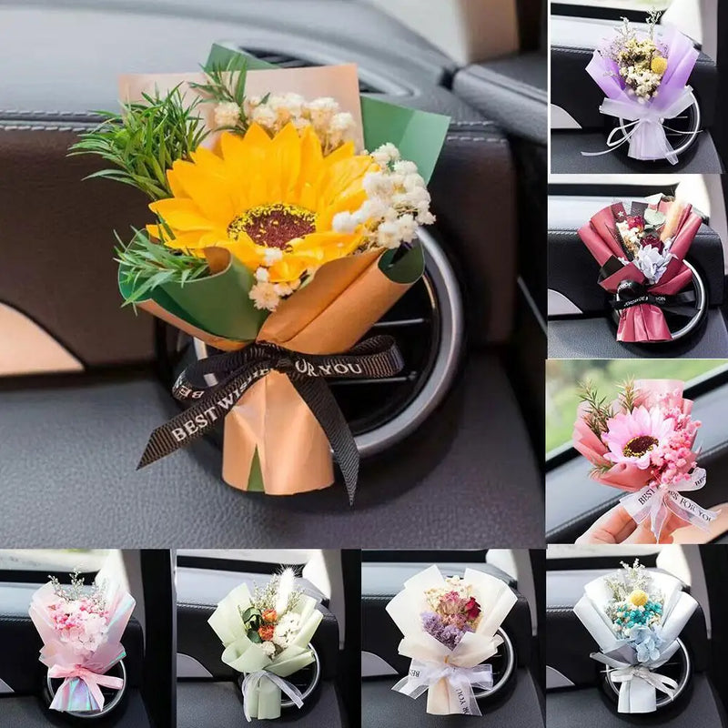 Mini Bouquet for Car Air Vent Aromatherapy