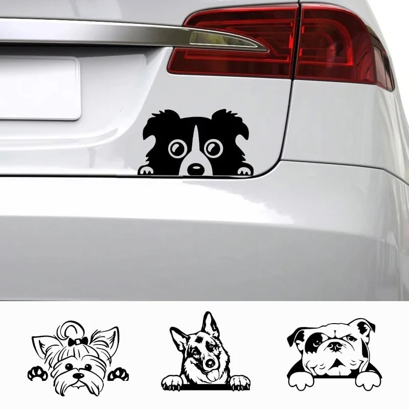 Car Funny Dog Decals