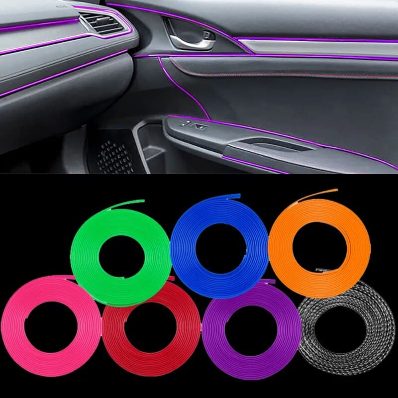 Universal 5M Car Moulding Decoration Strips - Interior Auto Trim