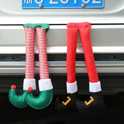 Christmas Elf Santa Car Accessories