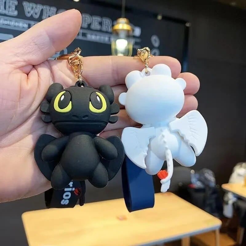 Toothless Car Keychain