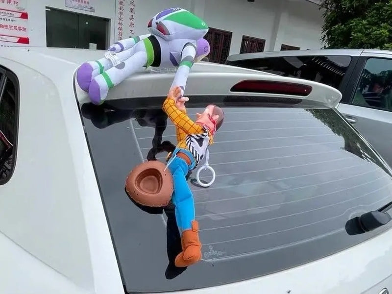 NEW! Toy Story - Sherif Woody & Buzz Lightyear on Vehicle