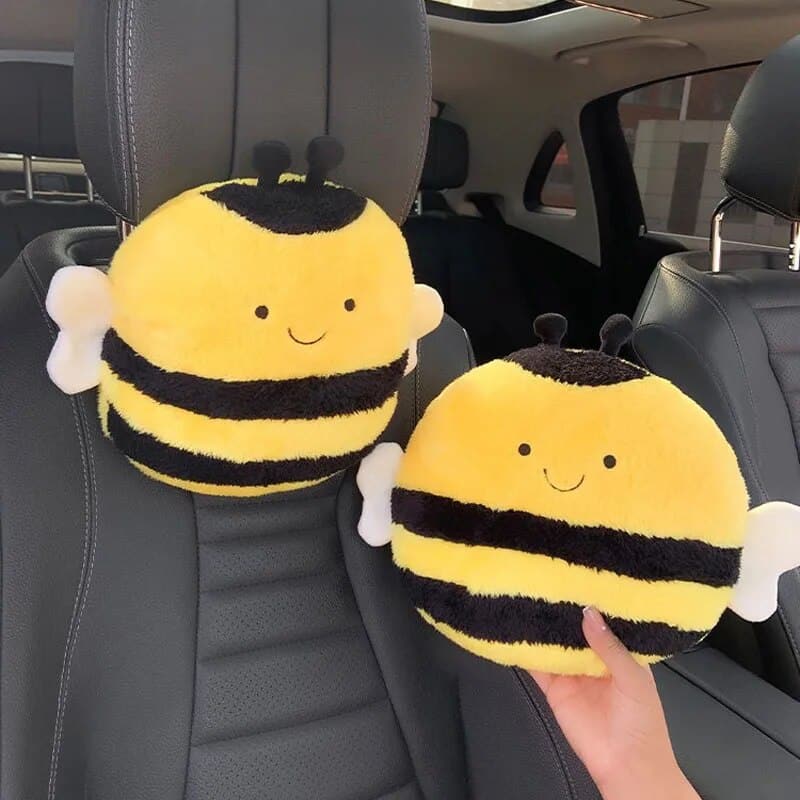 Cartoon Animal Car Headrest Cushion