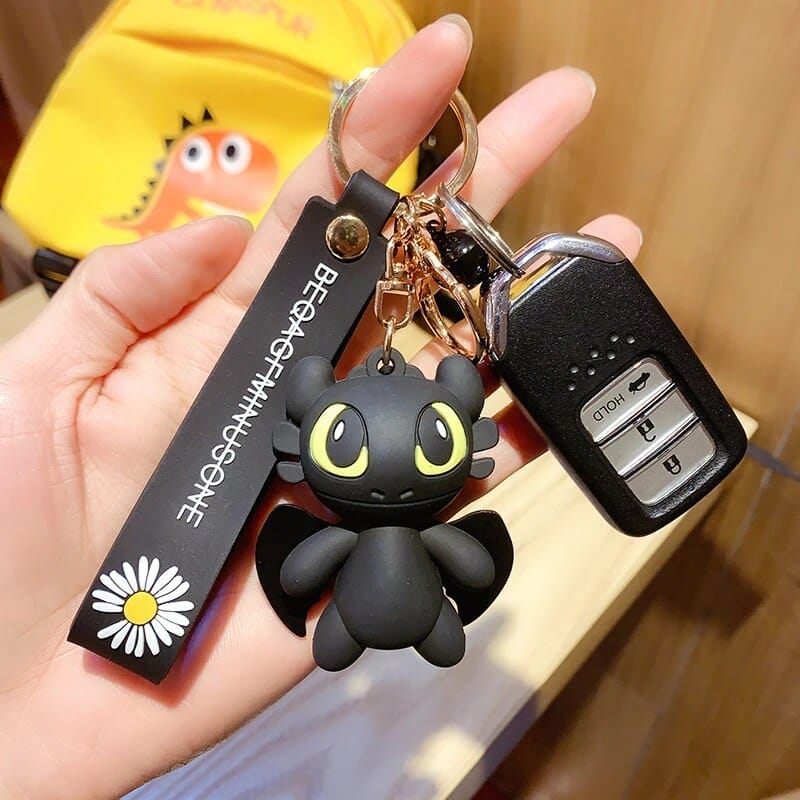 Toothless Car Keychain