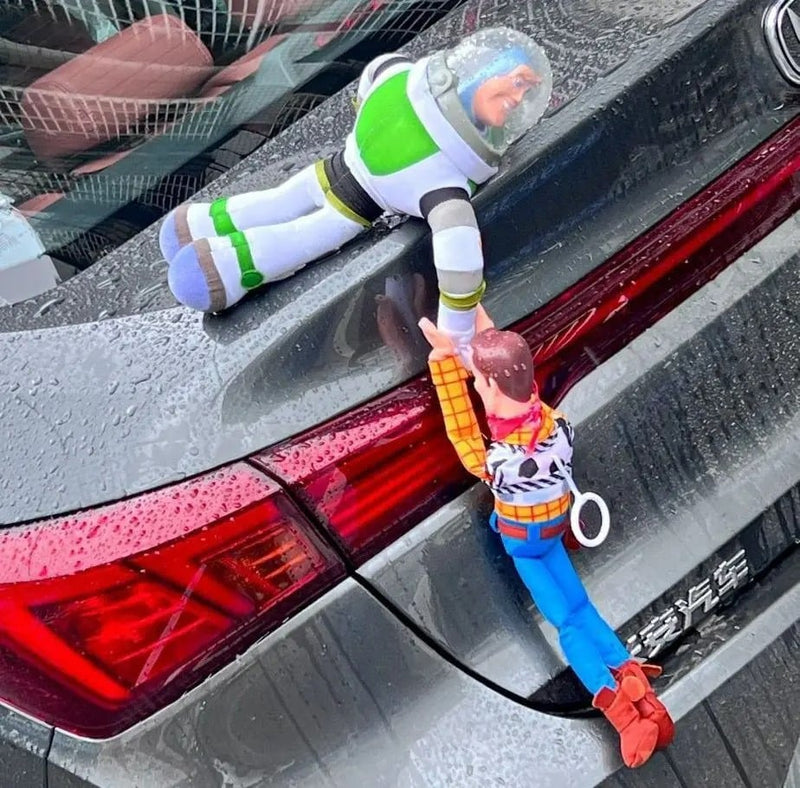 NEW! Toy Story - Sherif Woody & Buzz Lightyear on Vehicle