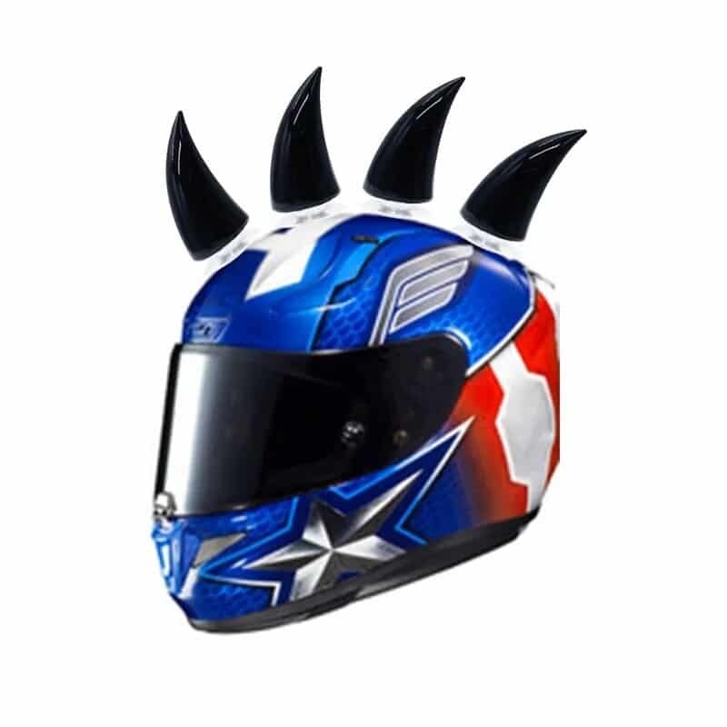 Motorcycle & Car Devil Horn Helmet Sticker Decal