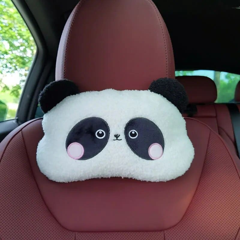 Cartoon Animal Car Headrest Cushion