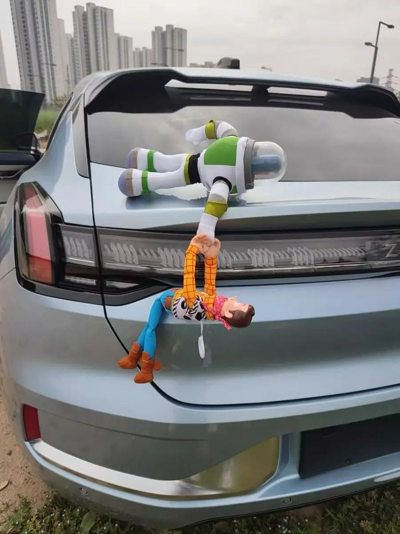 NEW! Toy Story - Sherif Woody & Buzz Lightyear on Vehicle