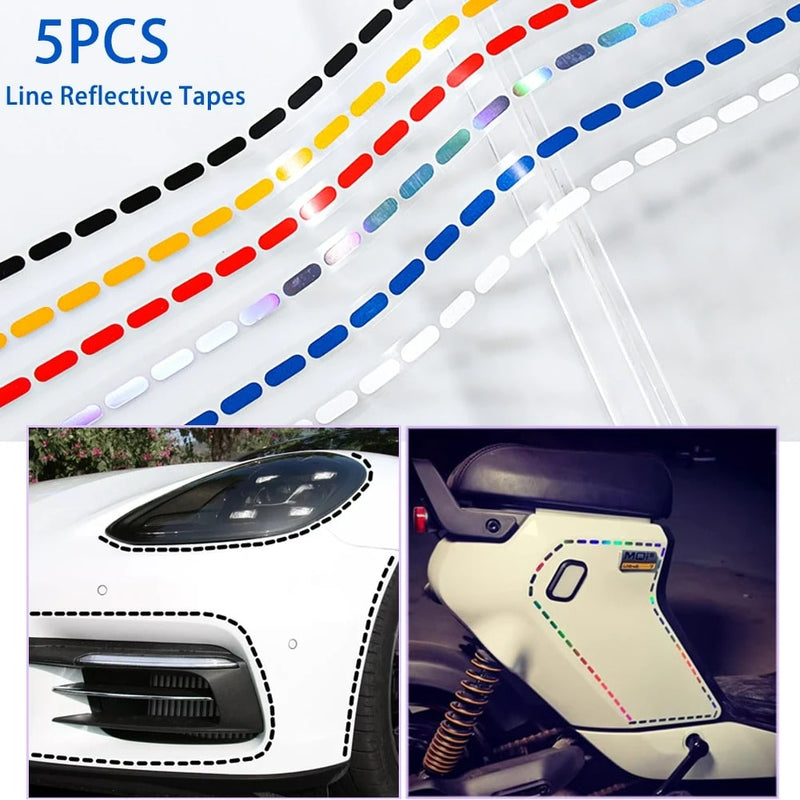 Car DIY Reflective Strip Set (5pcs)