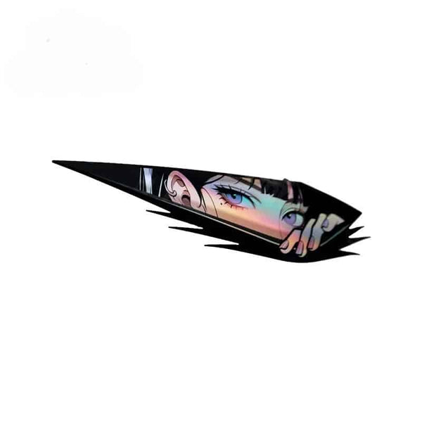 3D Car Anime Eye Sticker