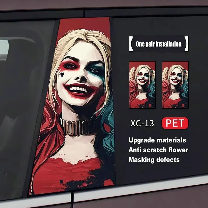 Car Door Joker Graffiti