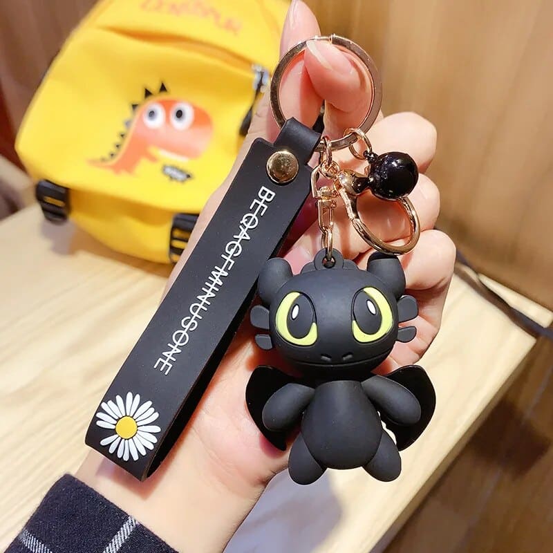 Toothless Car Keychain