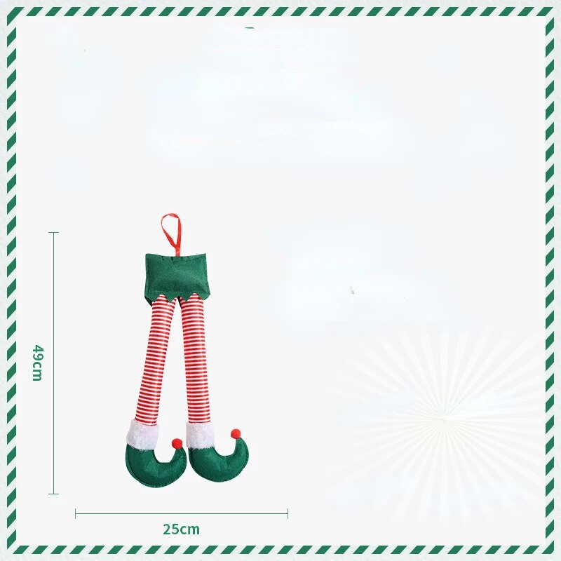 Christmas Elf Santa Car Accessories