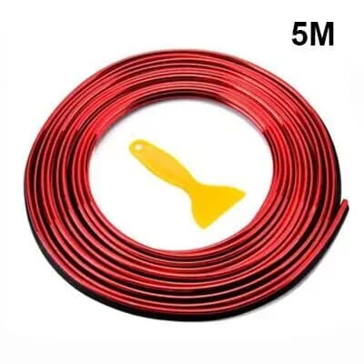 Universal 5M Car Moulding Decoration Strips - Interior Auto Trim