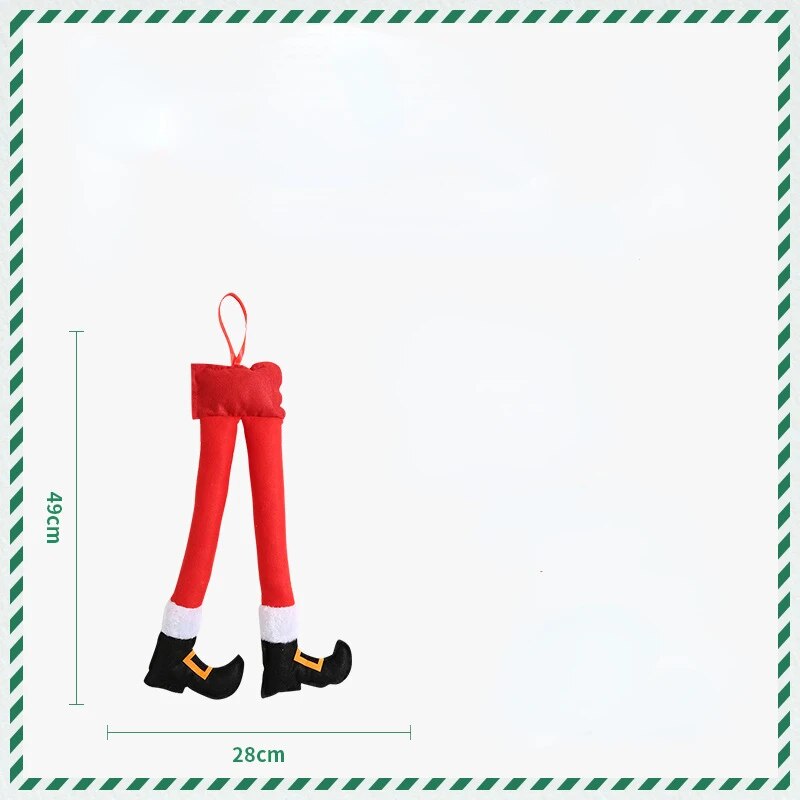 Christmas Elf Santa Car Accessories