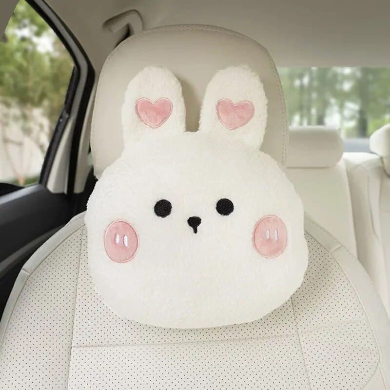 Cartoon Animal Car Headrest Cushion