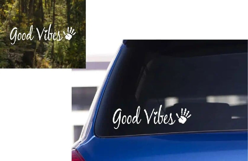 Car Rearview Mirror Decal